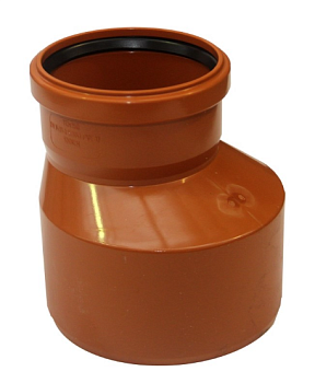 Патрубок переходной 160*110 Sinikon оранж 